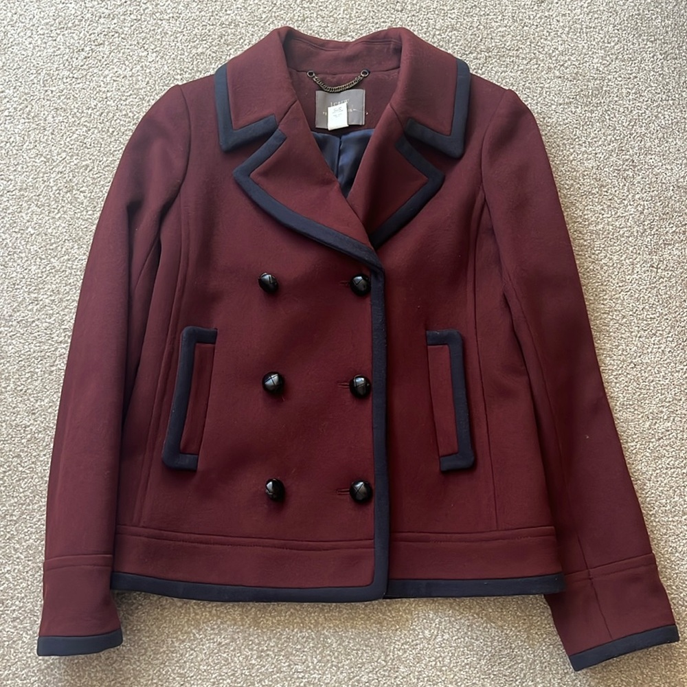 J Crew Nello Gori Peacoat 6